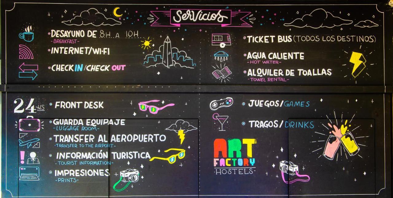 Art Factory On Tap Hostel Buenos Aires Exterior photo